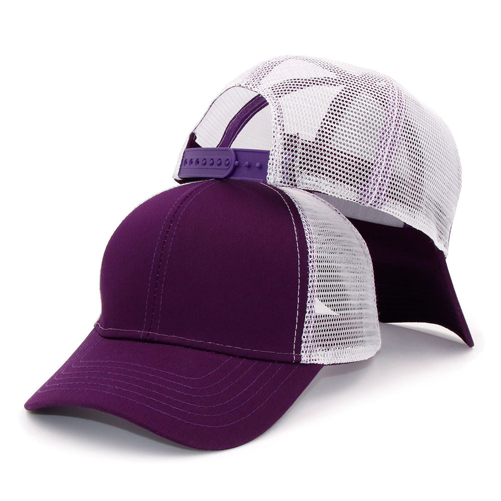 Breathable mesh cap snapback