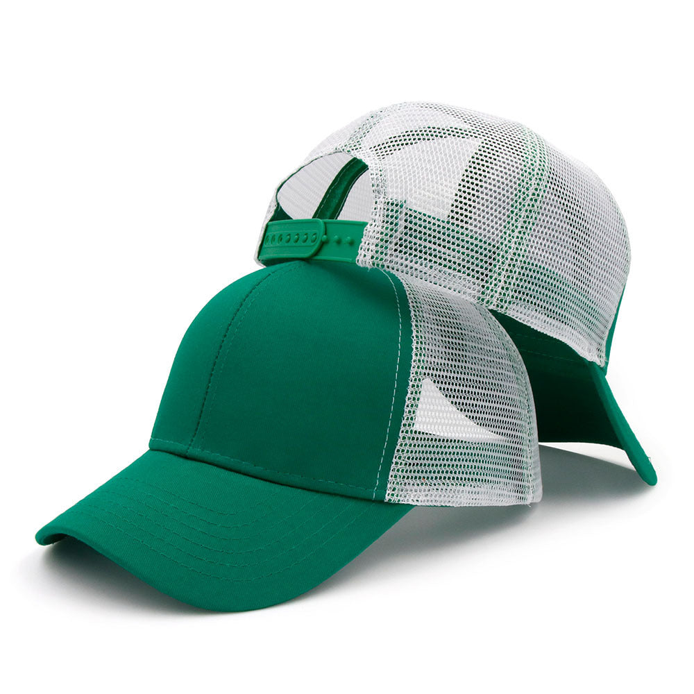 Breathable mesh cap snapback