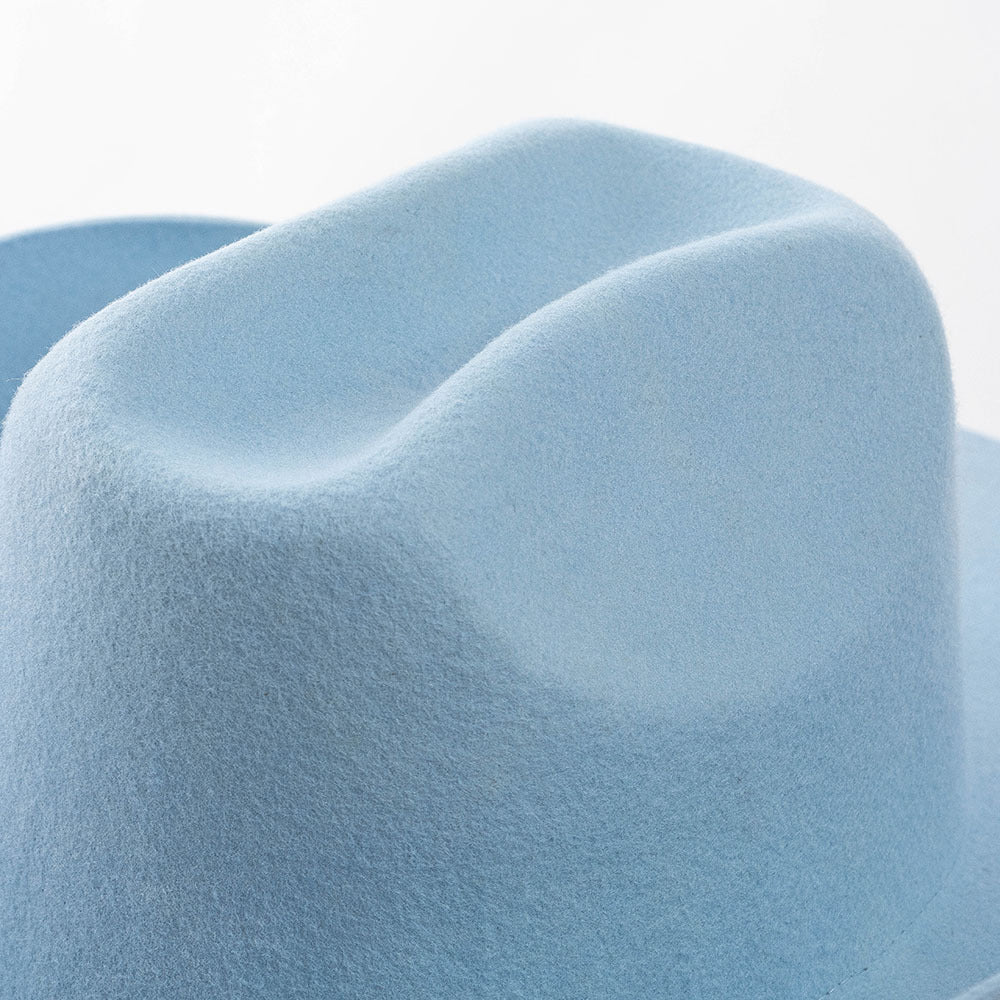 Fashion Casual Curling Wool Felt Cowboy Hat