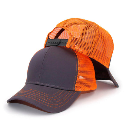 Breathable mesh cap snapback