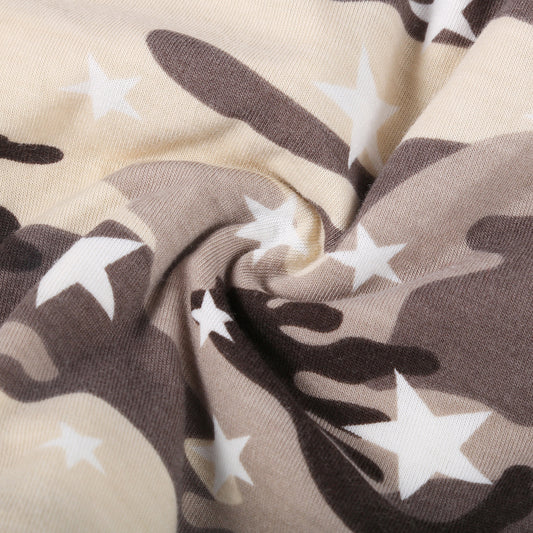 Spring and summer cotton camouflage pullover hat