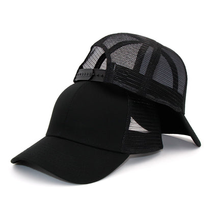 Breathable mesh cap snapback