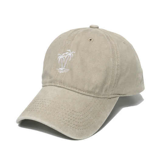 Distressed Cowboy Sun Coconut Tree Hat